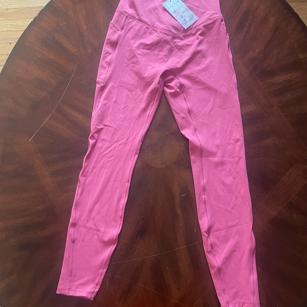 Brand New Halara Pink Leggings